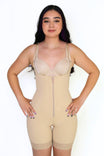 Mayra Thin Straps Zipper Front and Bottom Faja Shapewear