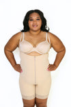 Mayra Thin Straps Zipper Front and Bottom Faja Shapewear