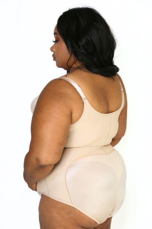 Erika Bodysuit Brief Zipper Front Faja Shapewear